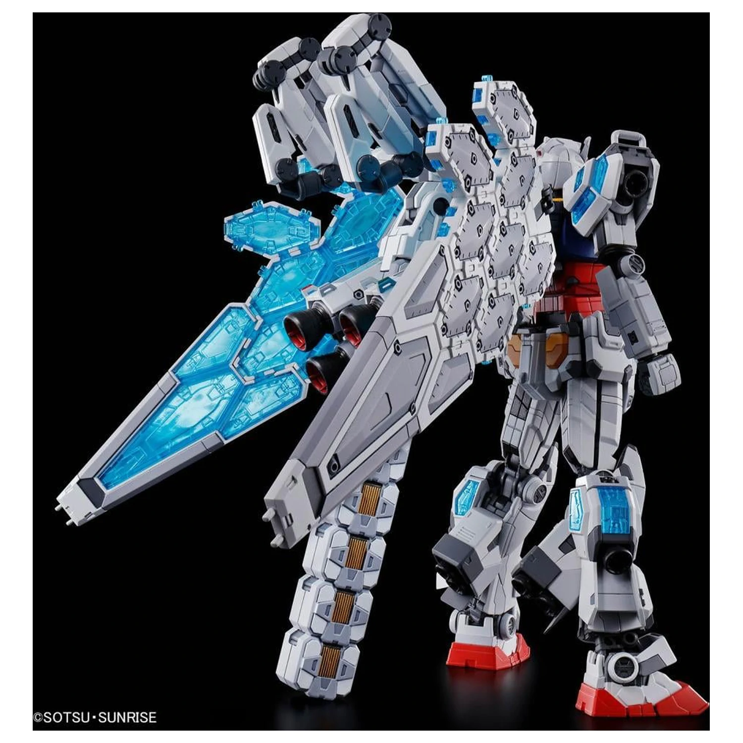 Gundam 1/144 RX-78F00/E (EX-001 G.L.R.S.S.) model chemickej stavebnice produktová fotografia