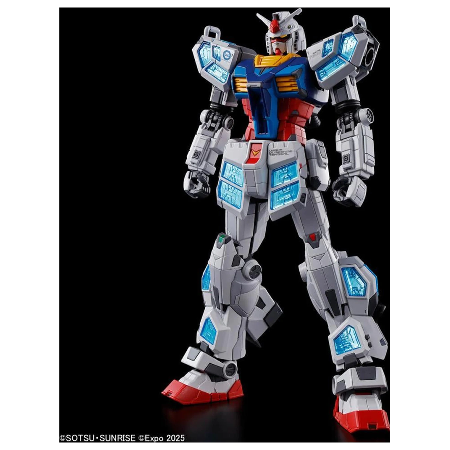 Gundam 1/144 RX-78F00/E (EX-001 G.L.R.S.S. Feather Unit) Model Súprava produktová fotografia