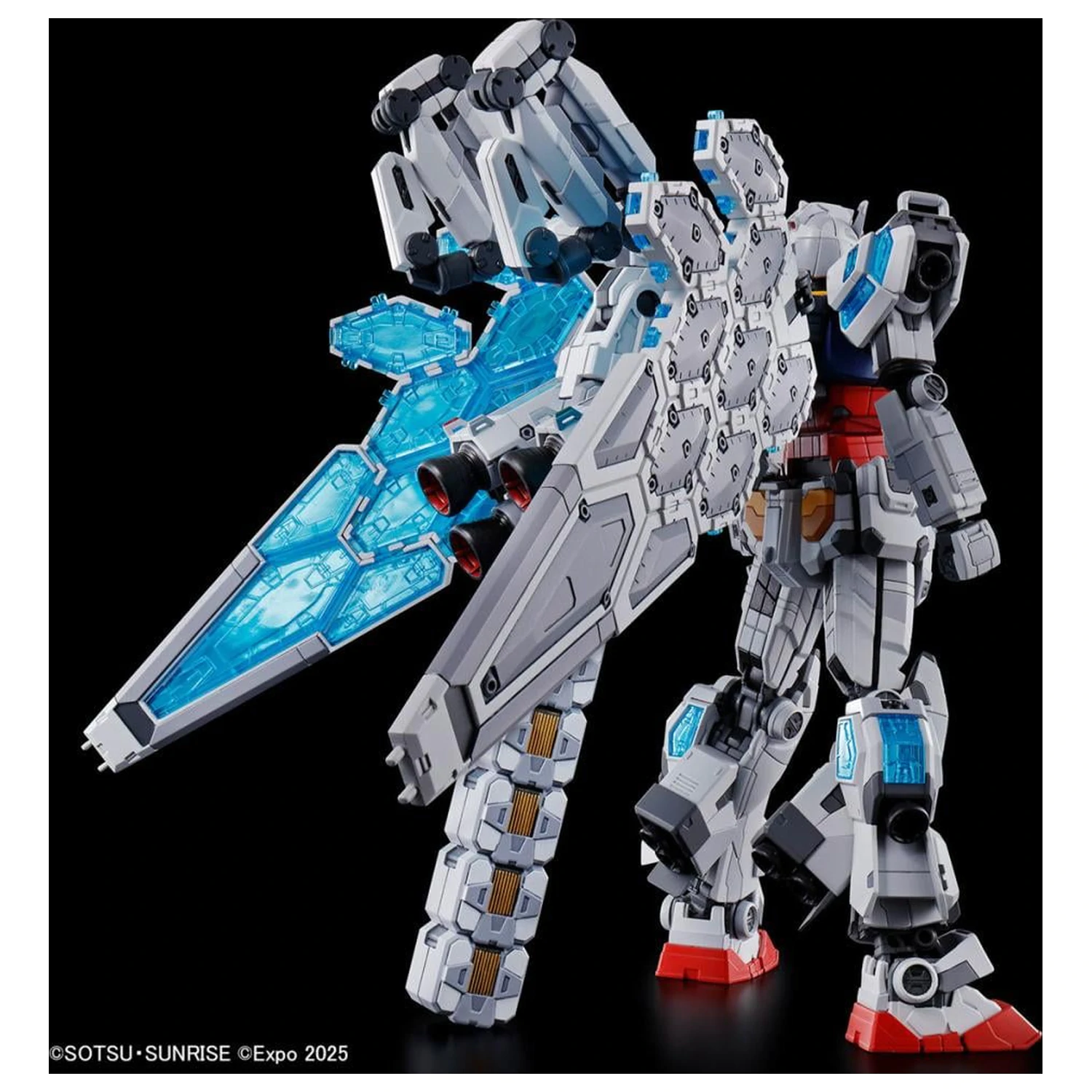 Gundam 1/144 RX-78F00/E (EX-001 G.L.R.S.S. Feather Unit) Model Súprava produktová fotografia
