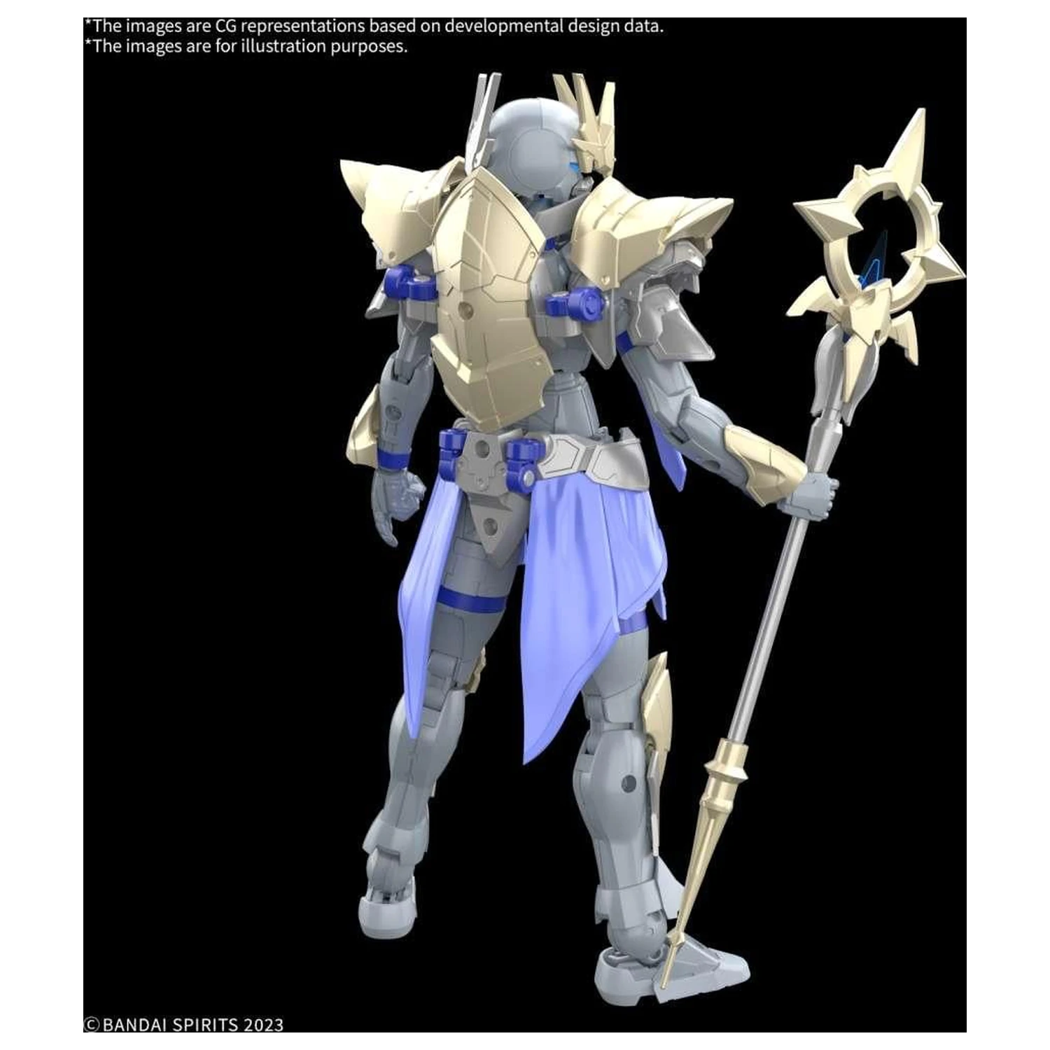 Gundam 30MF Liber Bishop model súprava produktová fotografia