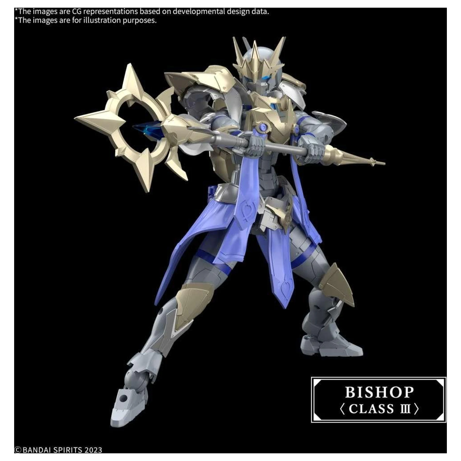 Gundam 30MF Liber Bishop model súprava produktová fotografia
