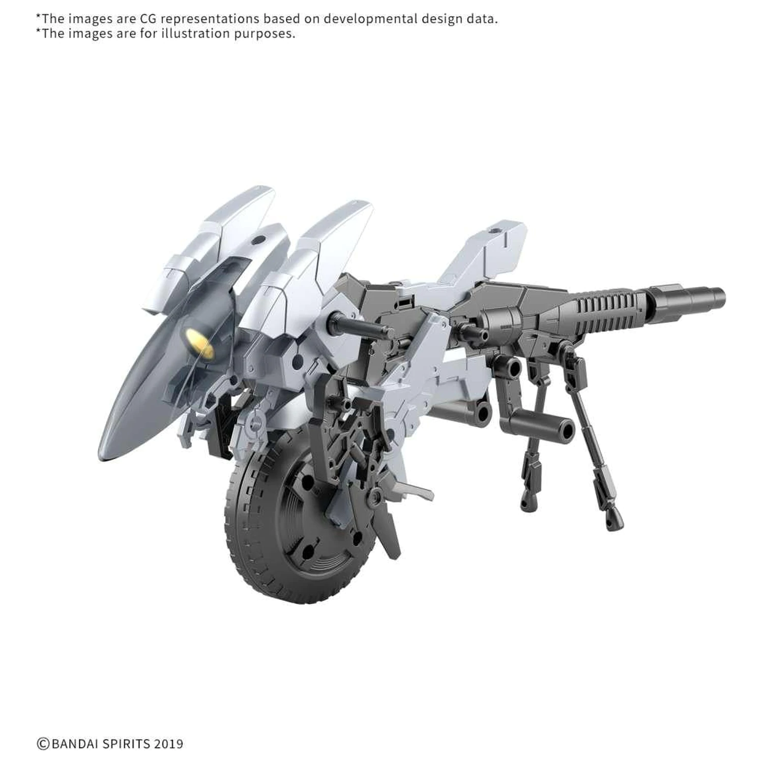 Gundam 30MM 1/144 Extended Armament Vehicle modelárska súprava produktová fotografia