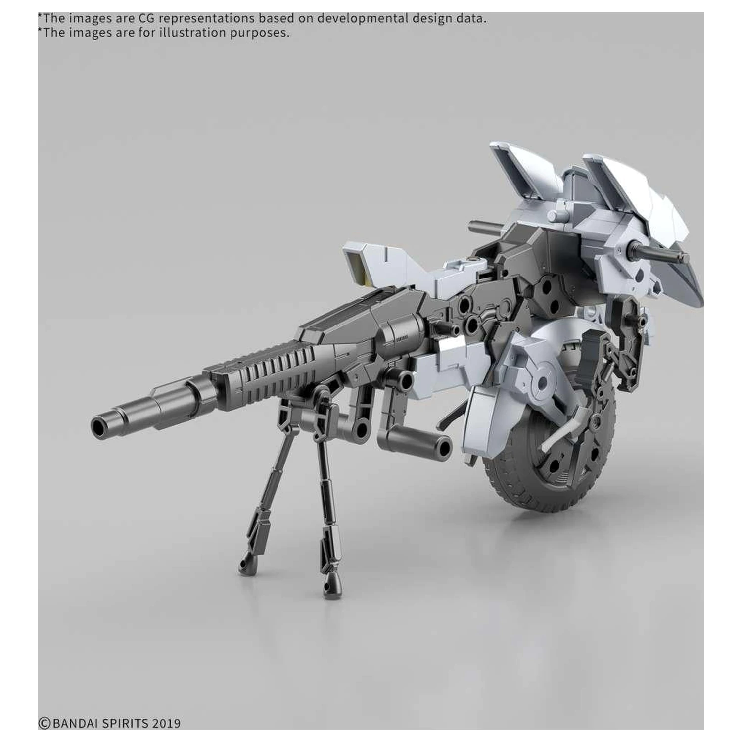 Gundam 30MM 1/144 Extended Armament Vehicle modelárska súprava produktová fotografia