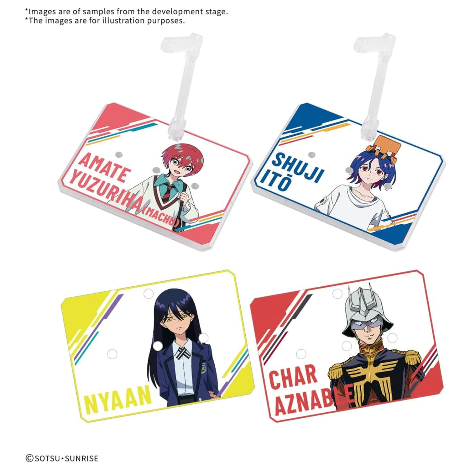 GUNDAM Akčná základňa 7 Priehľadná Farba Mobile Suit GQuuuuuuX Sada nálepiek produktová fotografia