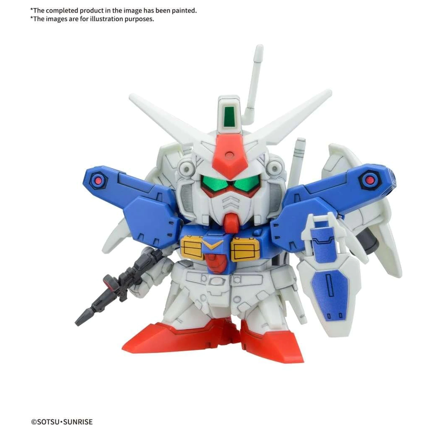 Gundam BB Senshi Mobile Suit Gundam model kit produktová fotografia