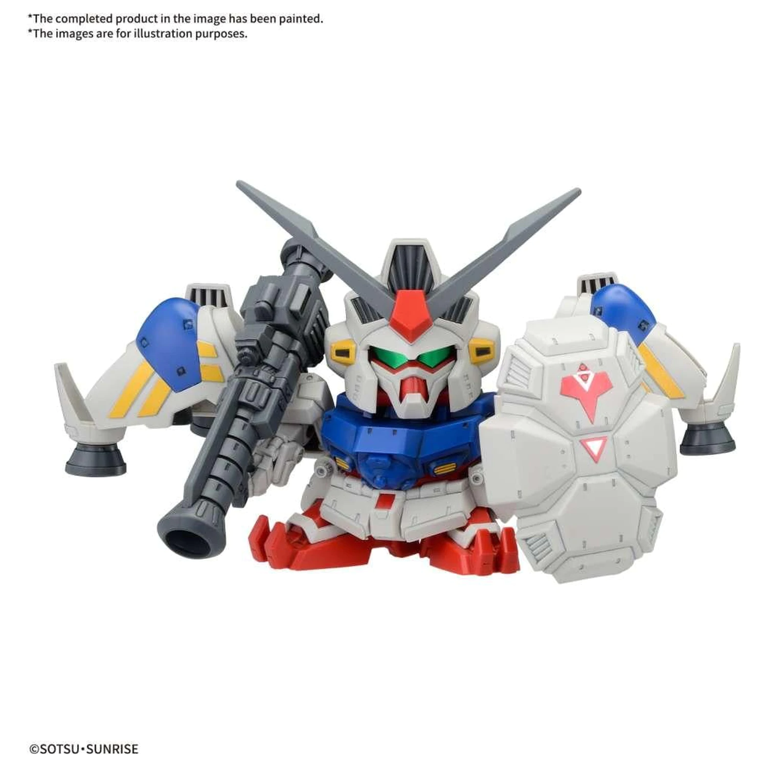 Gundam BB Senshi Mobile Suit Gundam model kit produktová fotografia