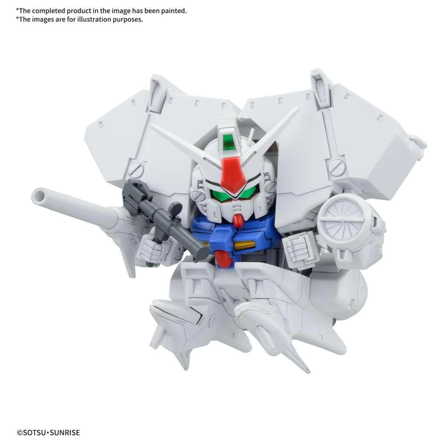 Gundam BB Senshi Mobile Suit Gundam model kit produktová fotografia