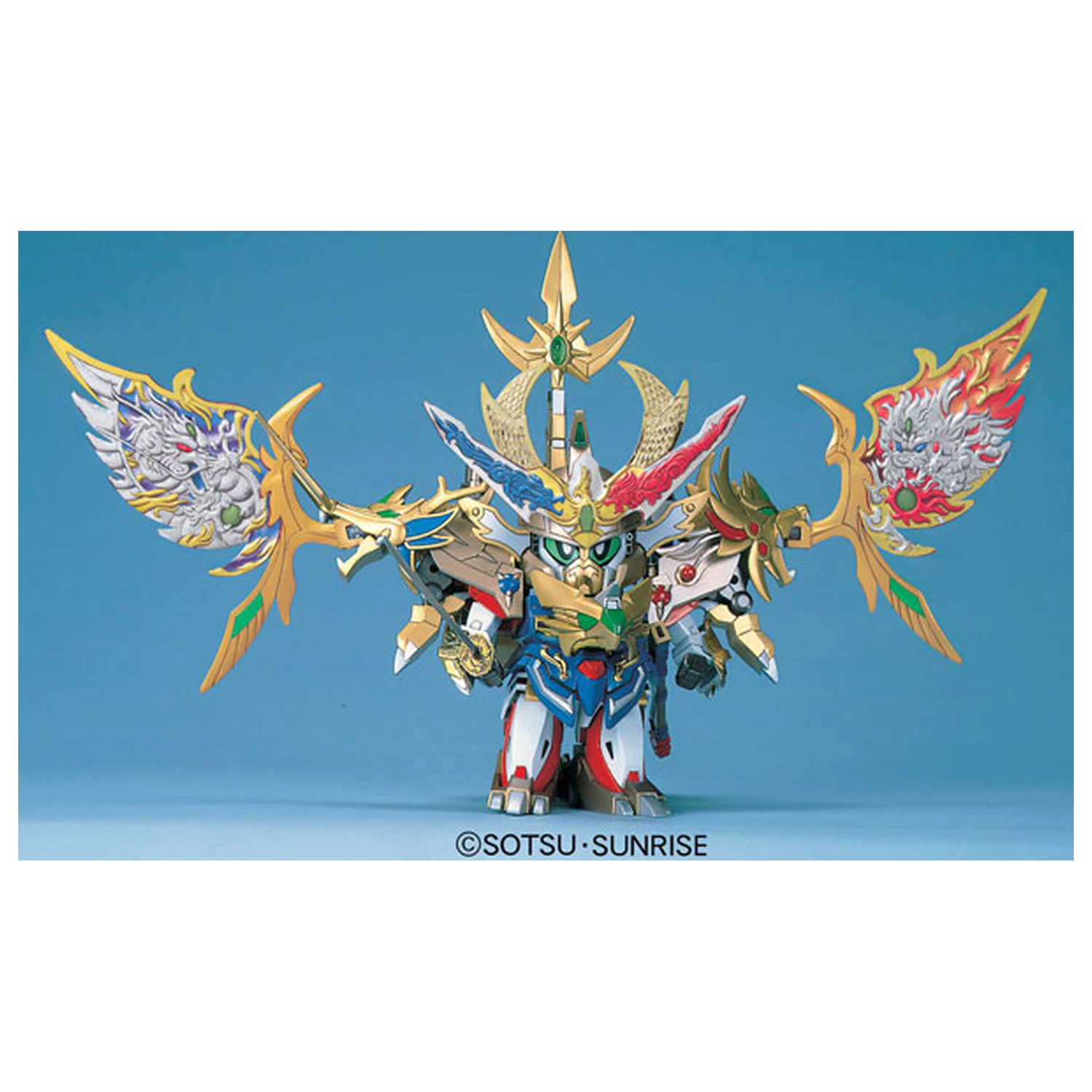 GUNDAM BB167 Kijin Daisyougun Shiryuhou "Kirahagane Gok" Súprava modelu produktová fotografia