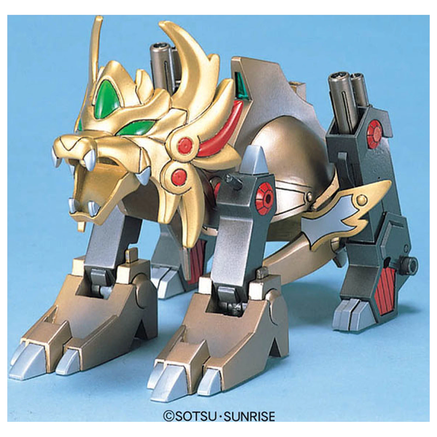 GUNDAM BB167 Kijin Daisyougun Shiryuhou "Kirahagane Gok" Súprava modelu produktová fotografia