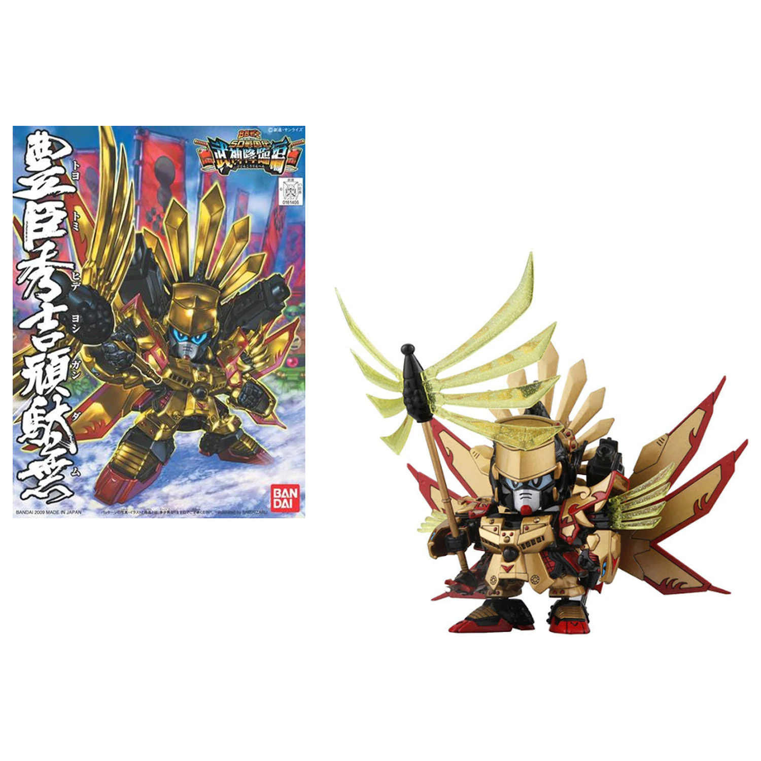 Gundam BB354 Toyotomi Hideyoshi Gundam model súprava produktová fotografia