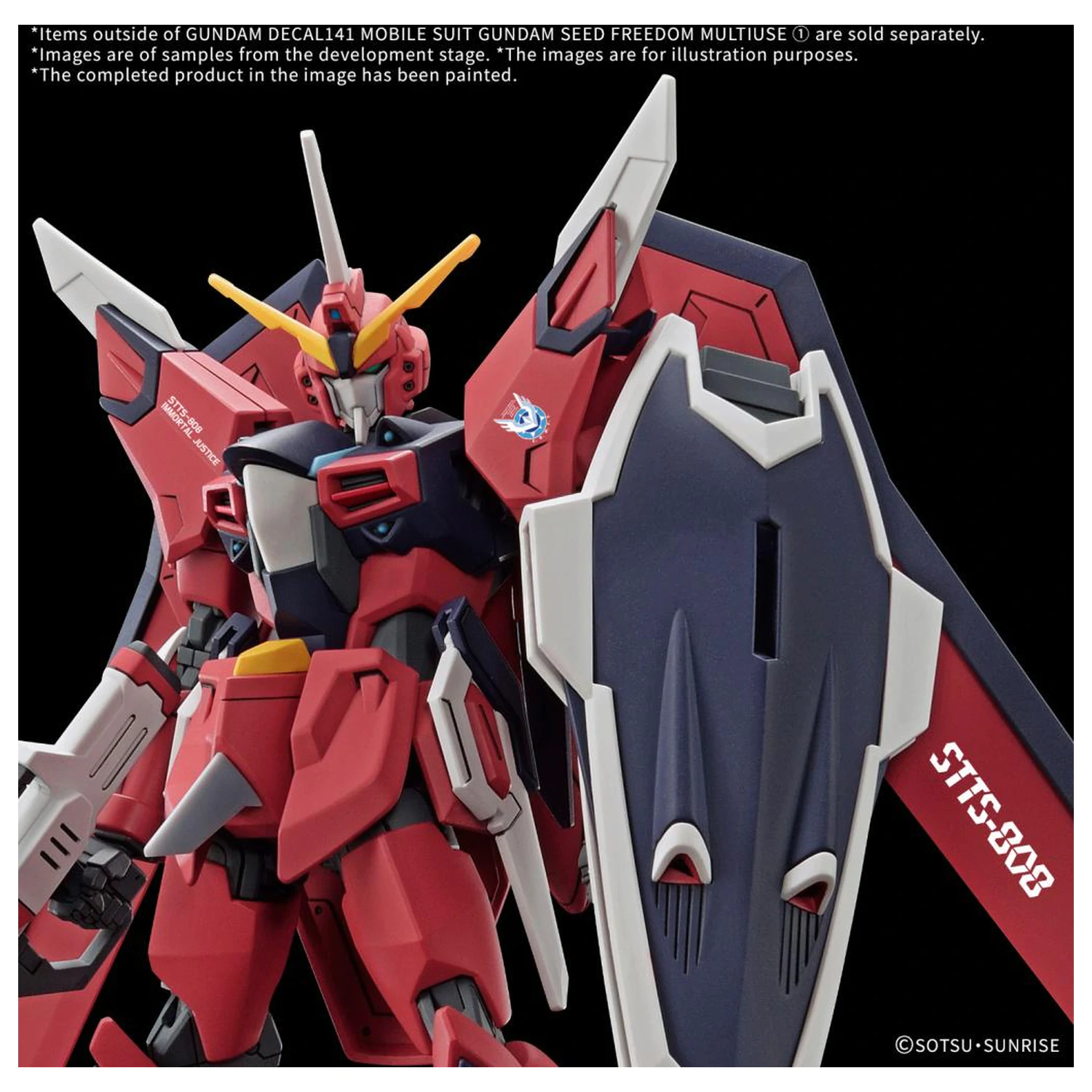 Gundam Decal 141 Gundam Seed Freedom Viacúčelová 1 súprava modelu produktová fotografia