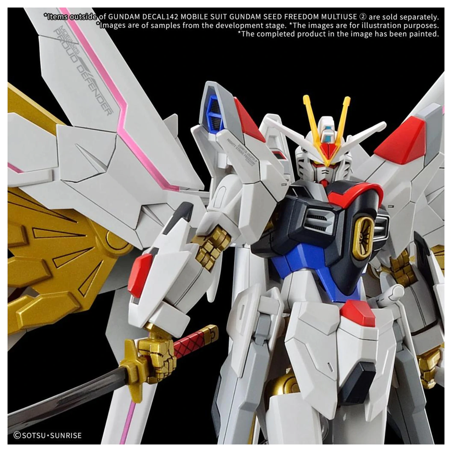 Gundam Decal 142 Gundam Seed Freedom Viacúčelové 2 Model Kit produktová fotografia