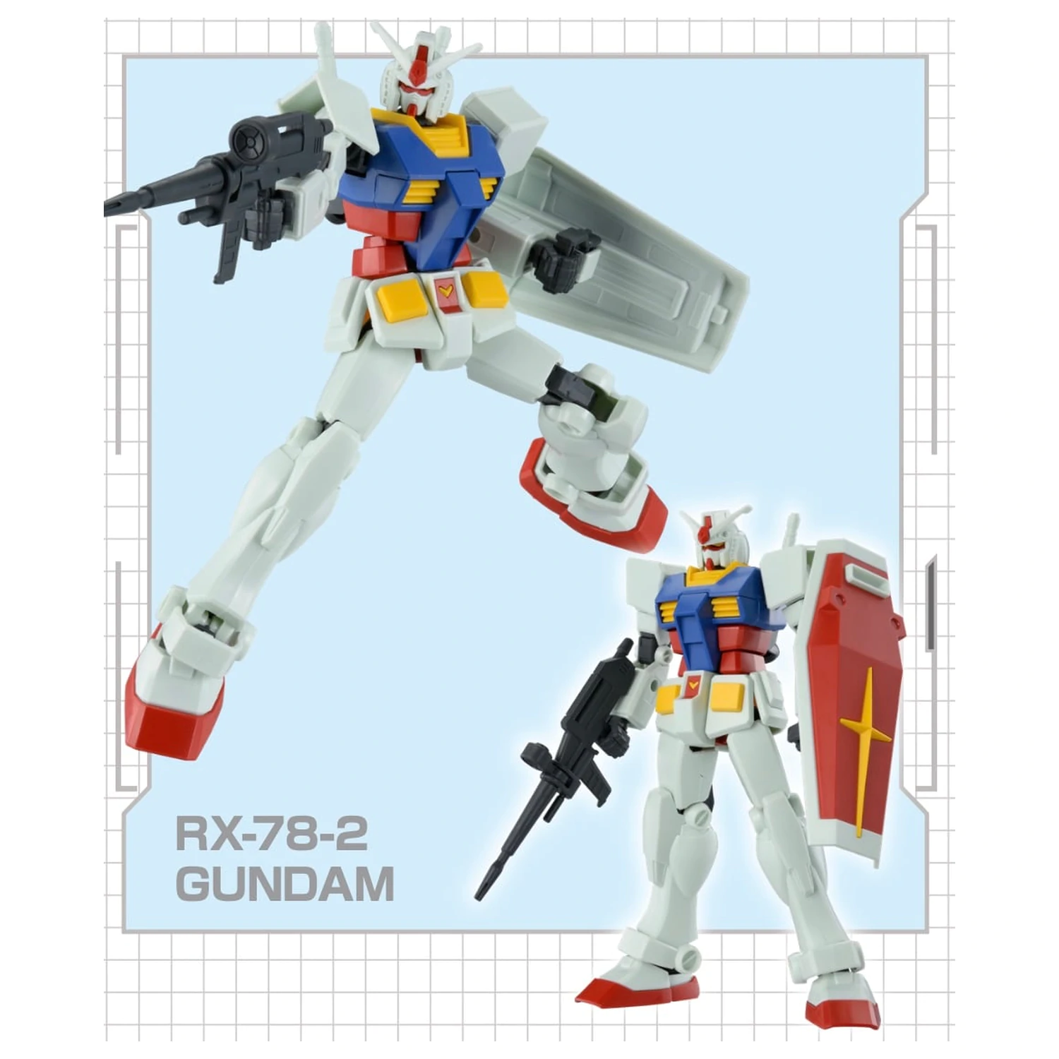 Gundam Entry Grade 1/144 RX-78-2 Gundam model súprava produktová fotografia