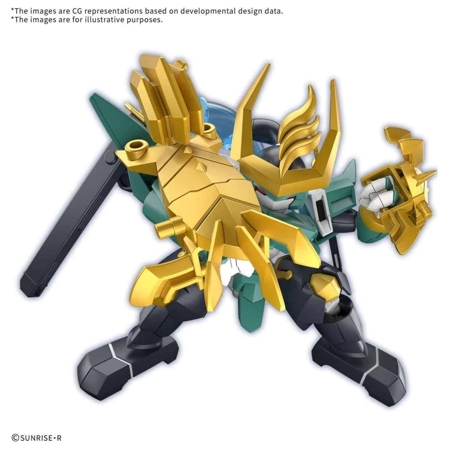 Gundam Fujinmaru Limitovaná Počiatočná Edícia Model Kit produktová fotografia