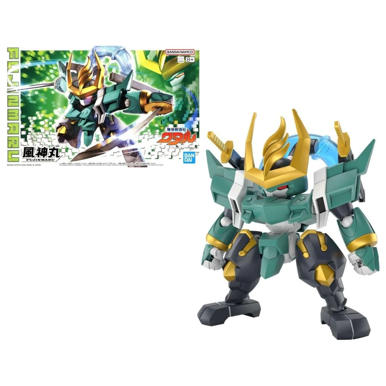 Gundam Fujinmaru modelová stavebnica produktová fotografia