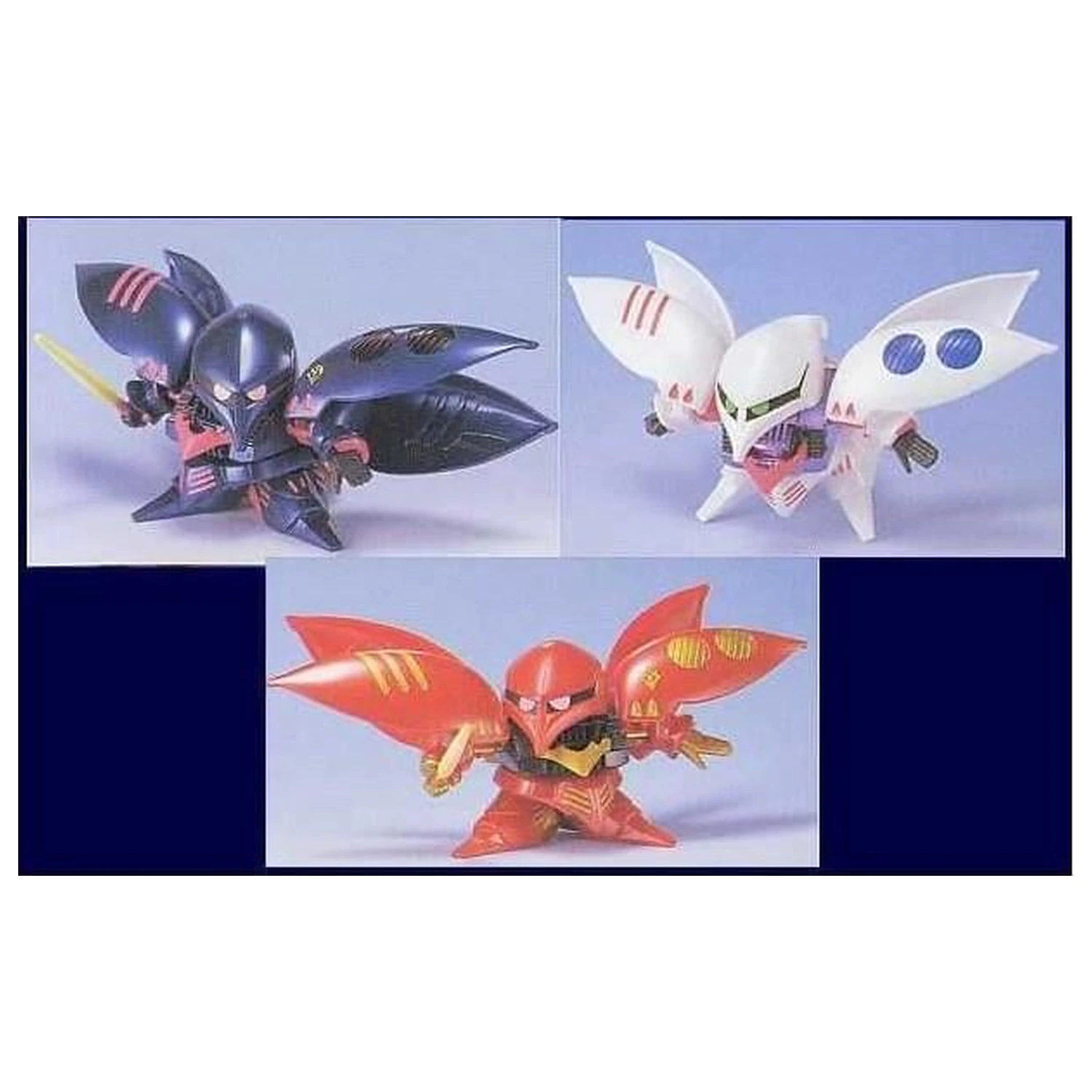 Gundam GG Qubeley Triple Collection stavebnica produktová fotografia