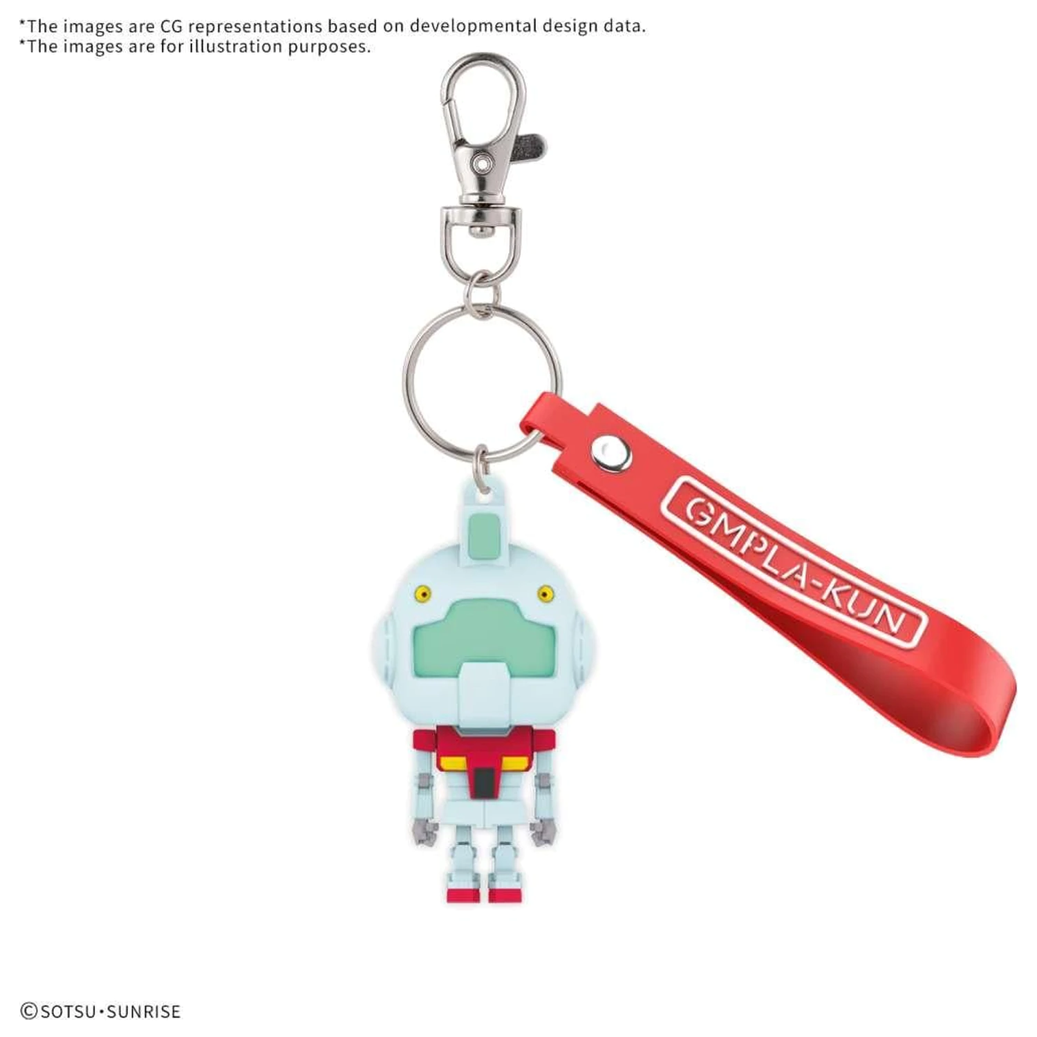 GUNDAM GP01 Gundam GP01 Gunpla-Kun 3D gumená kľúčenka maskot produktová fotografia