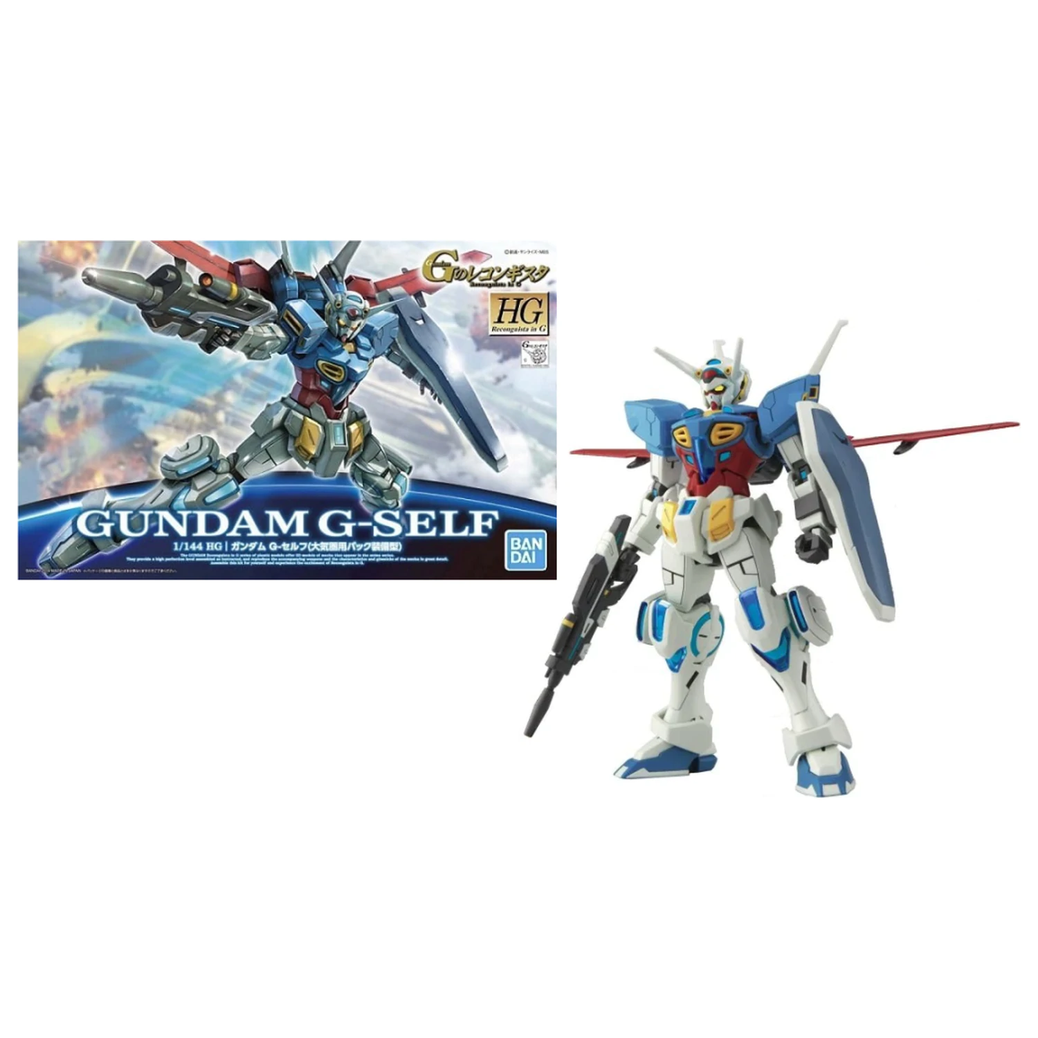 Gundam HG 1/144 Gundam G-Self Atmospheric Pack stavebnica modelu produktová fotografia