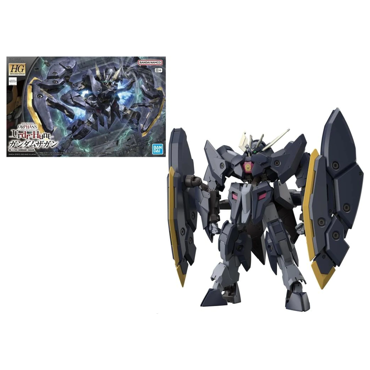 GUNDAM HG 1/144 Gundam Zagan Model Kit produktová fotografia