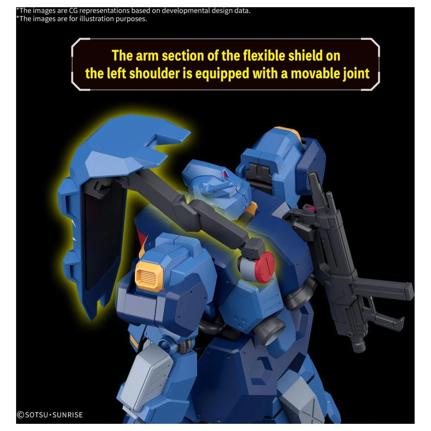 Gundam HG 1/144 Gustav Karl Type-00 Modelová stavebnica produktová fotografia