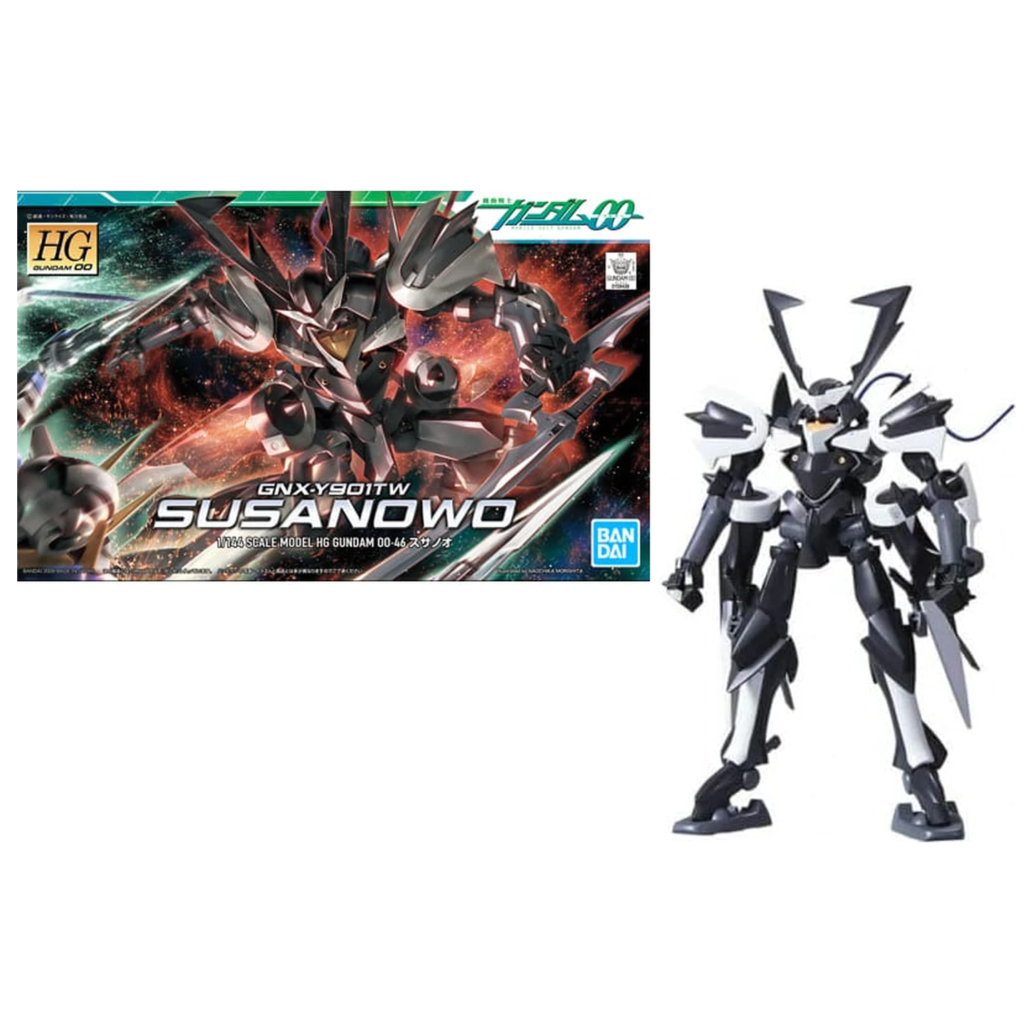GUNDAM Model Kit HG 1/144 Susano 13 cm produktová fotografia