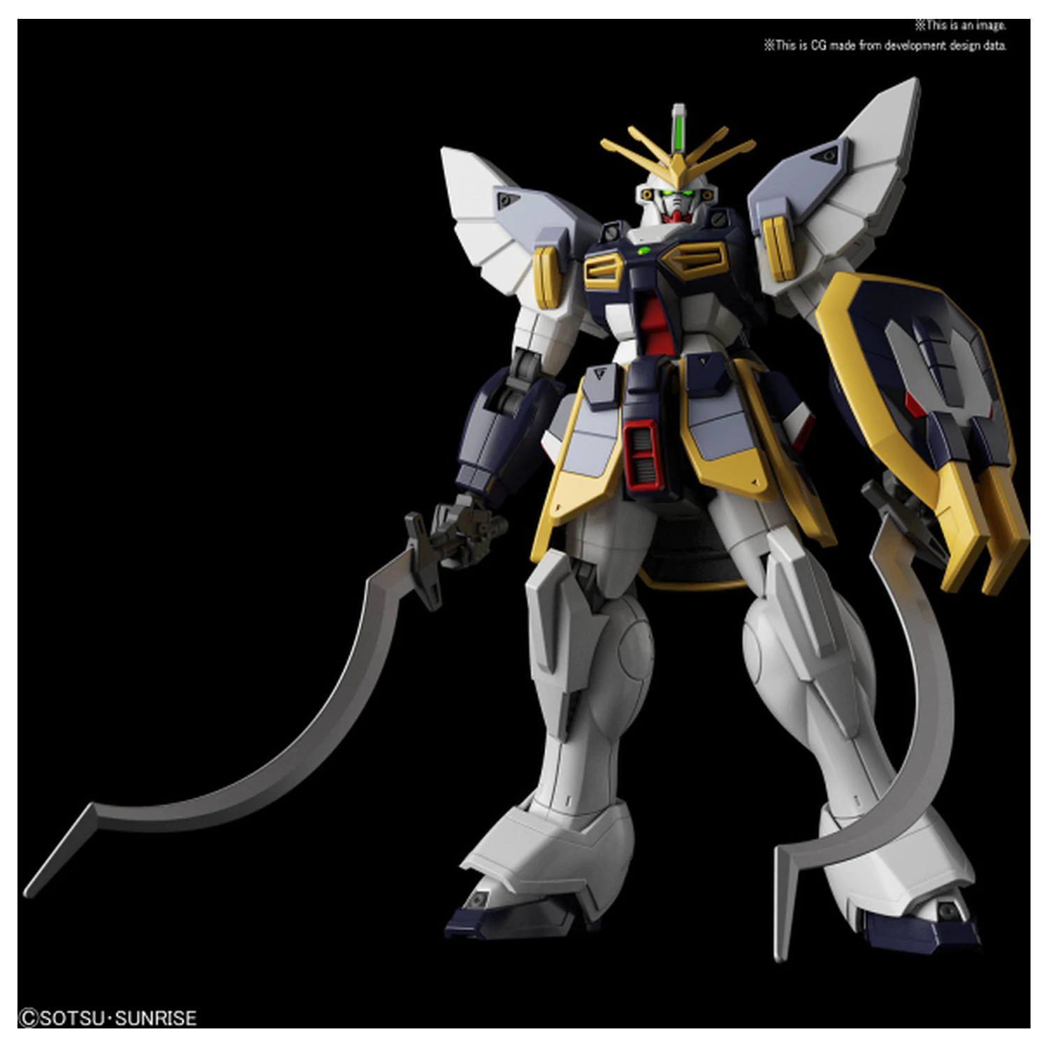 GUNDAM HG 1/144 XXXG-01SR Gundam Sandrock & Breaker MPCS modelová stavebnica produktová fotografia