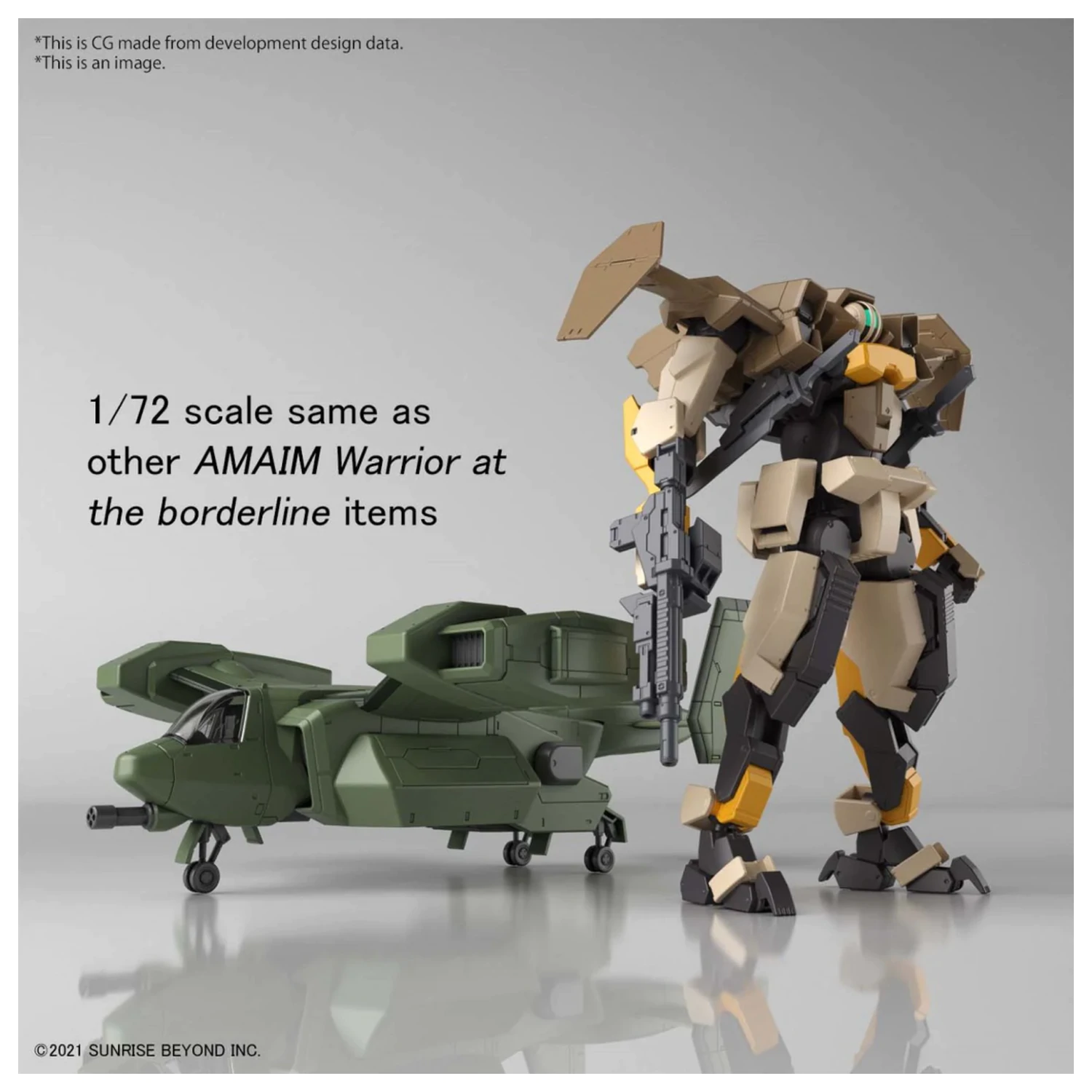 Gundam HG 1/72 V-33 Stork Carrier Model Kit produktová fotografia