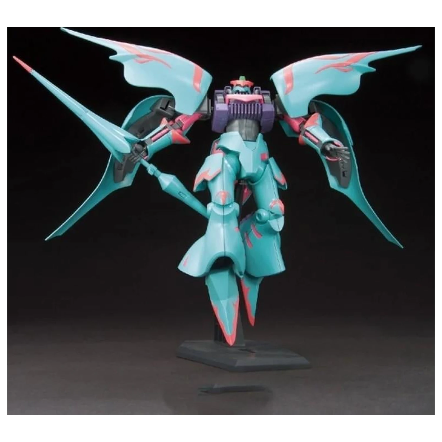 GUNDAM HGBF 1/144 Qubeley Papillon modelová súprava produktová fotografia