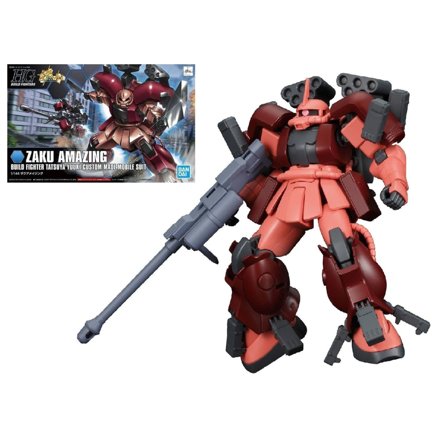 GUNDAM HGBF 1/144 Zaku Amazing Model Kit produktová fotografia