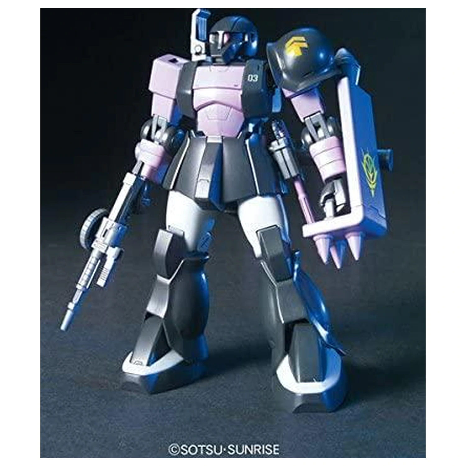 Gundam HGUC 1/144 MS-05B Zaku 1 modelársky kit produktová fotografia