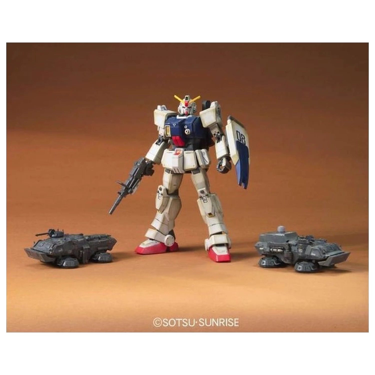 Gundam HGUC 1/144 RX-79(G) Gundam Súprava Pozemnej Vojny produktová fotografia