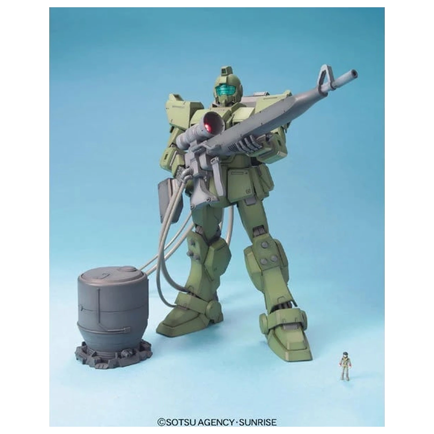 Gundam MG 1/100 GM Sniper modelová súprava produktová fotografia