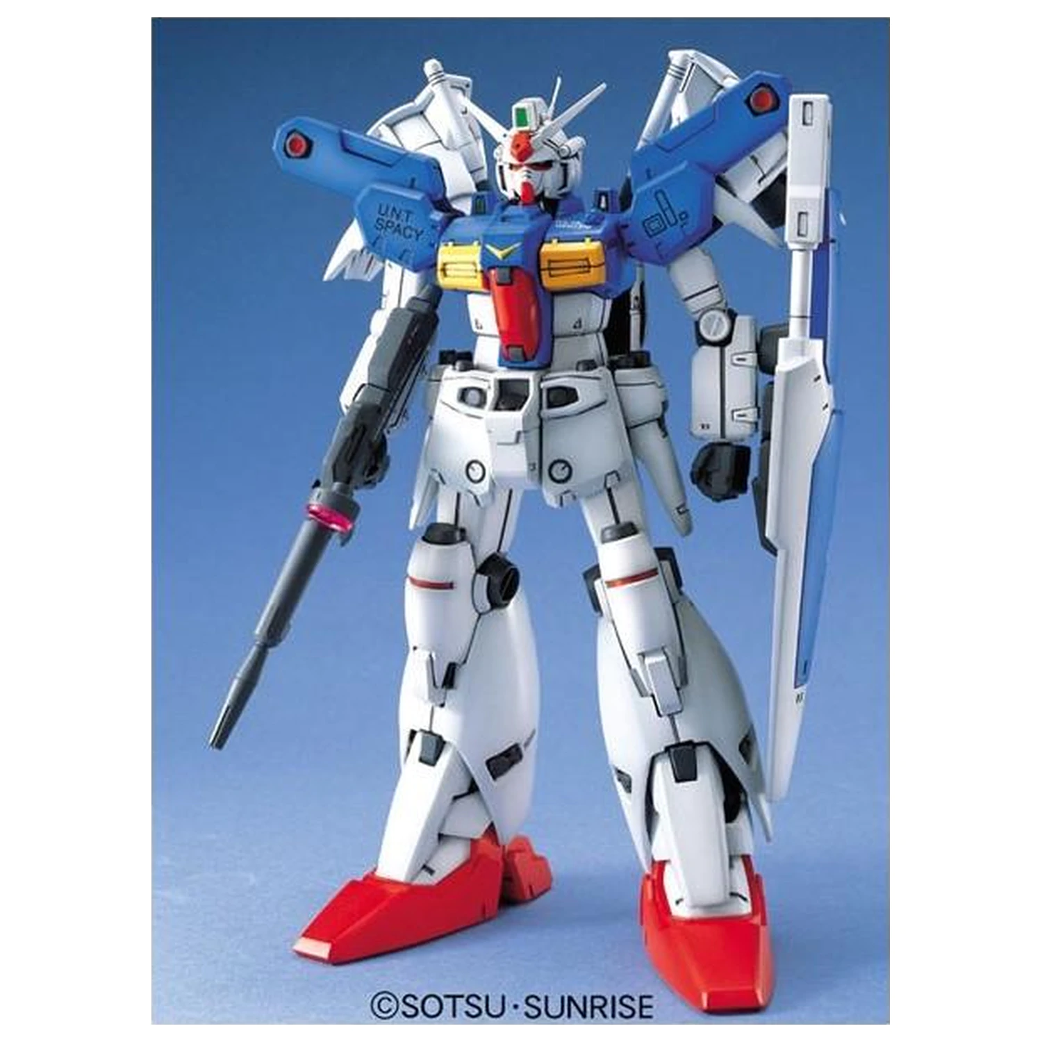 GUNDAM MG 1/100 Gundam GP01-Fb modelová stavebnica produktová fotografia
