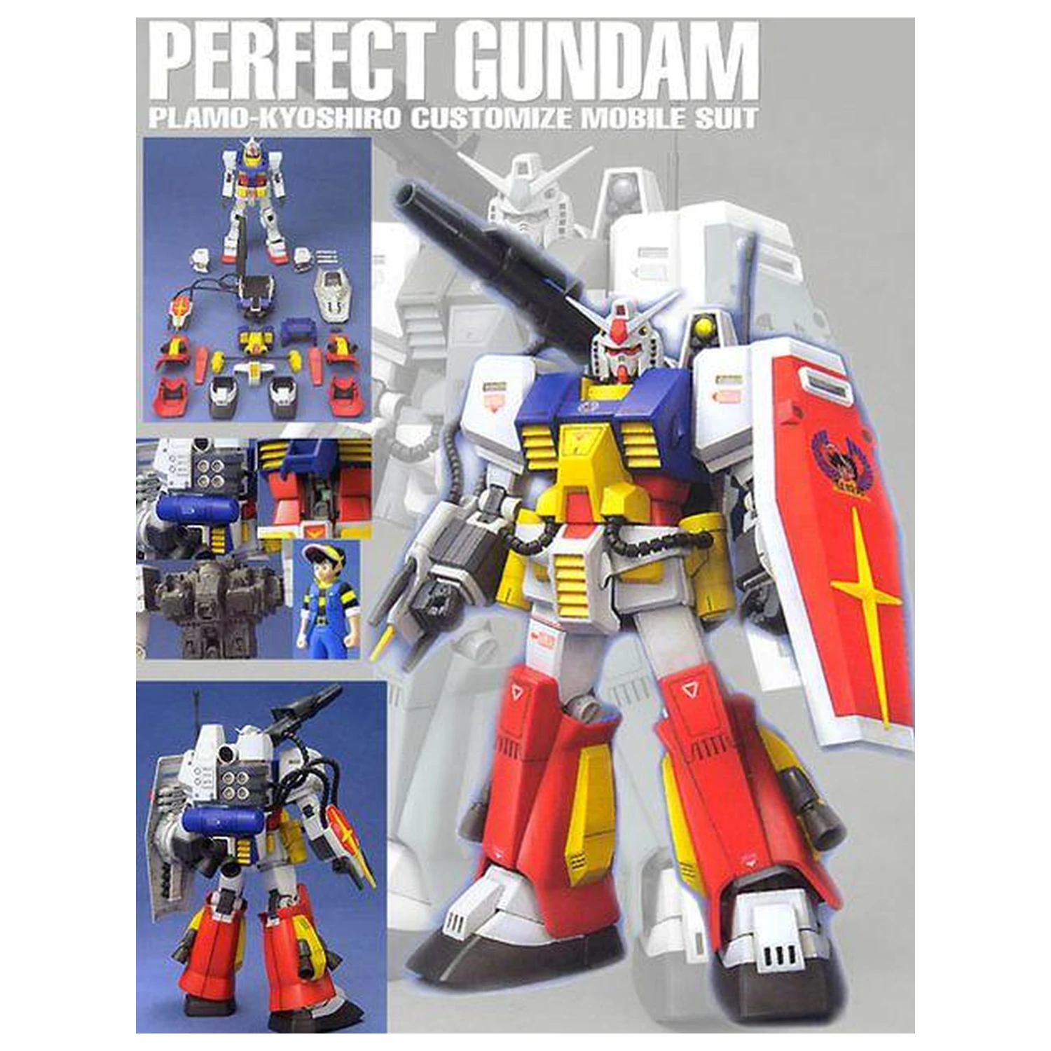 Gundam MG 1/100 Perfect Gundam model súprava produktová fotografia