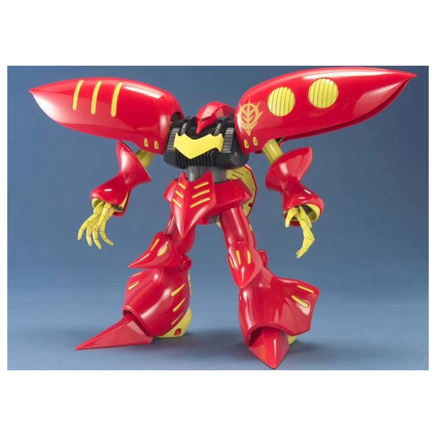 Gundam MG 1/100 Qubeley (Červená) modelová súprava produktová fotografia