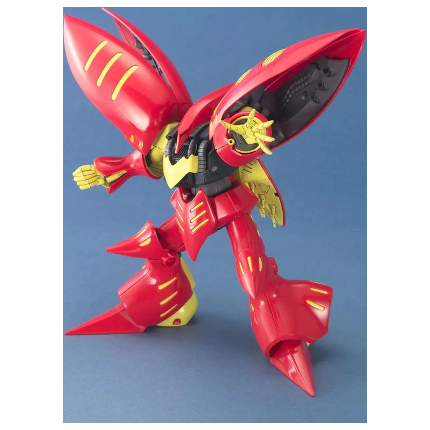 Gundam MG 1/100 Qubeley (Červená) modelová súprava produktová fotografia