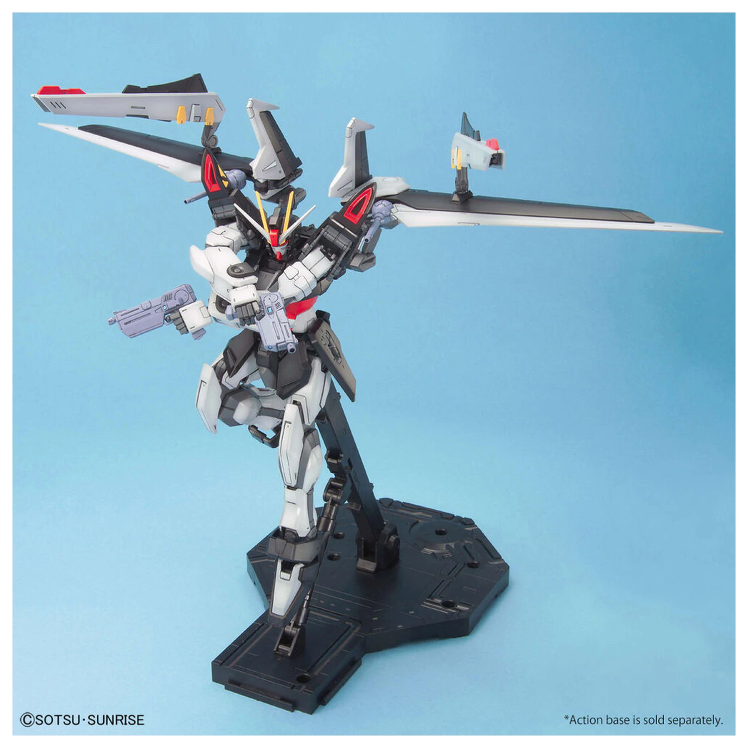 Model Kit MG 1/100 Strike Noir Gundam produktová fotografia
