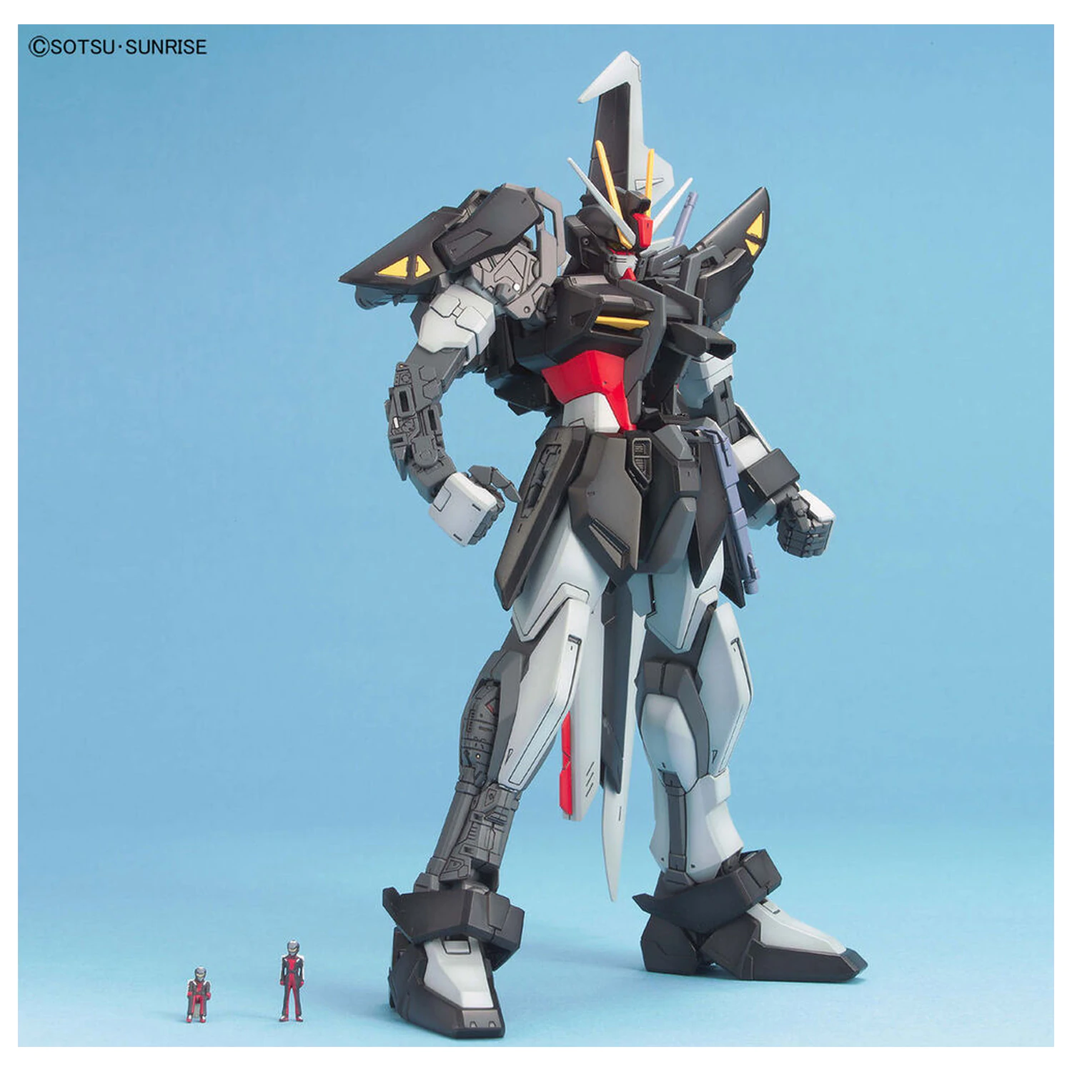 Model Kit MG 1/100 Strike Noir Gundam produktová fotografia