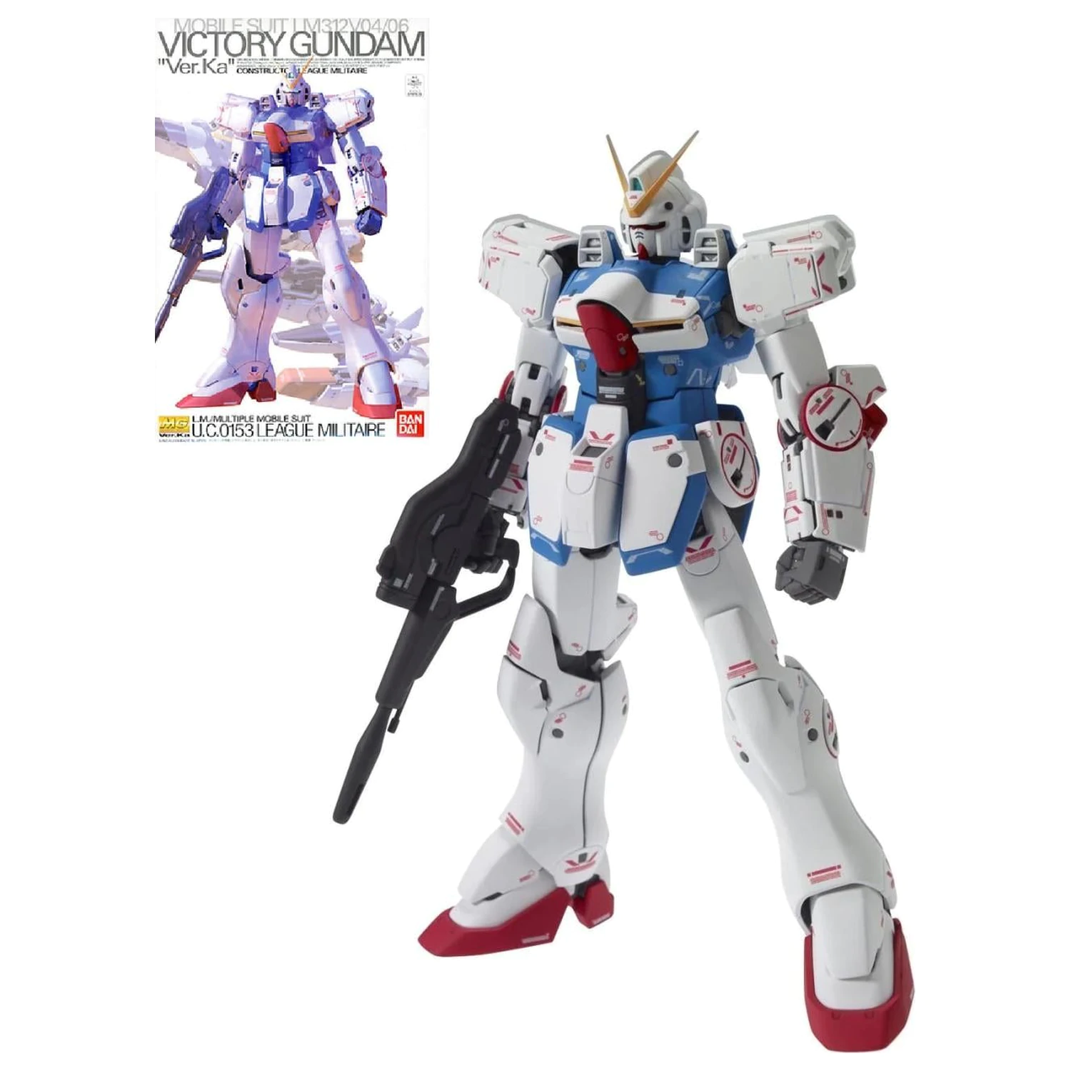 GUNDAM MG 1/100 V Gundam Ver.Ka súprava modelu produktová fotografia