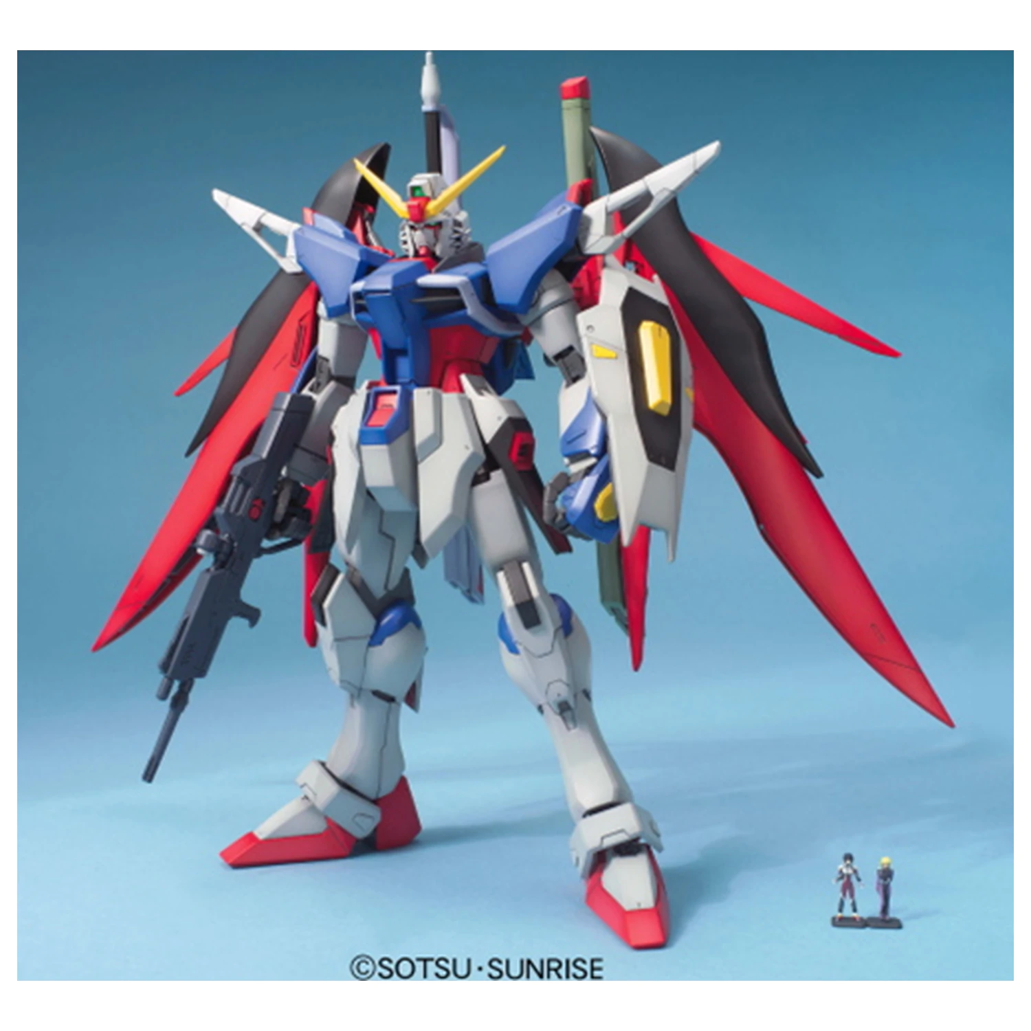 Gundam MG Destiny Gundam 1/100 model stavebnica produktová fotografia