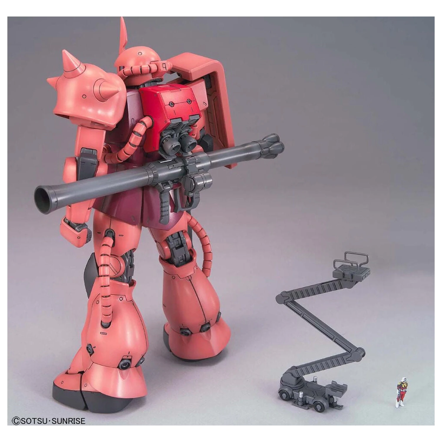 Gundam MS-06S Zaku II Char Aznable Custom Ver. 2.0 Súprava modelu mobilného obleku MG 1/100 produktová fotografia