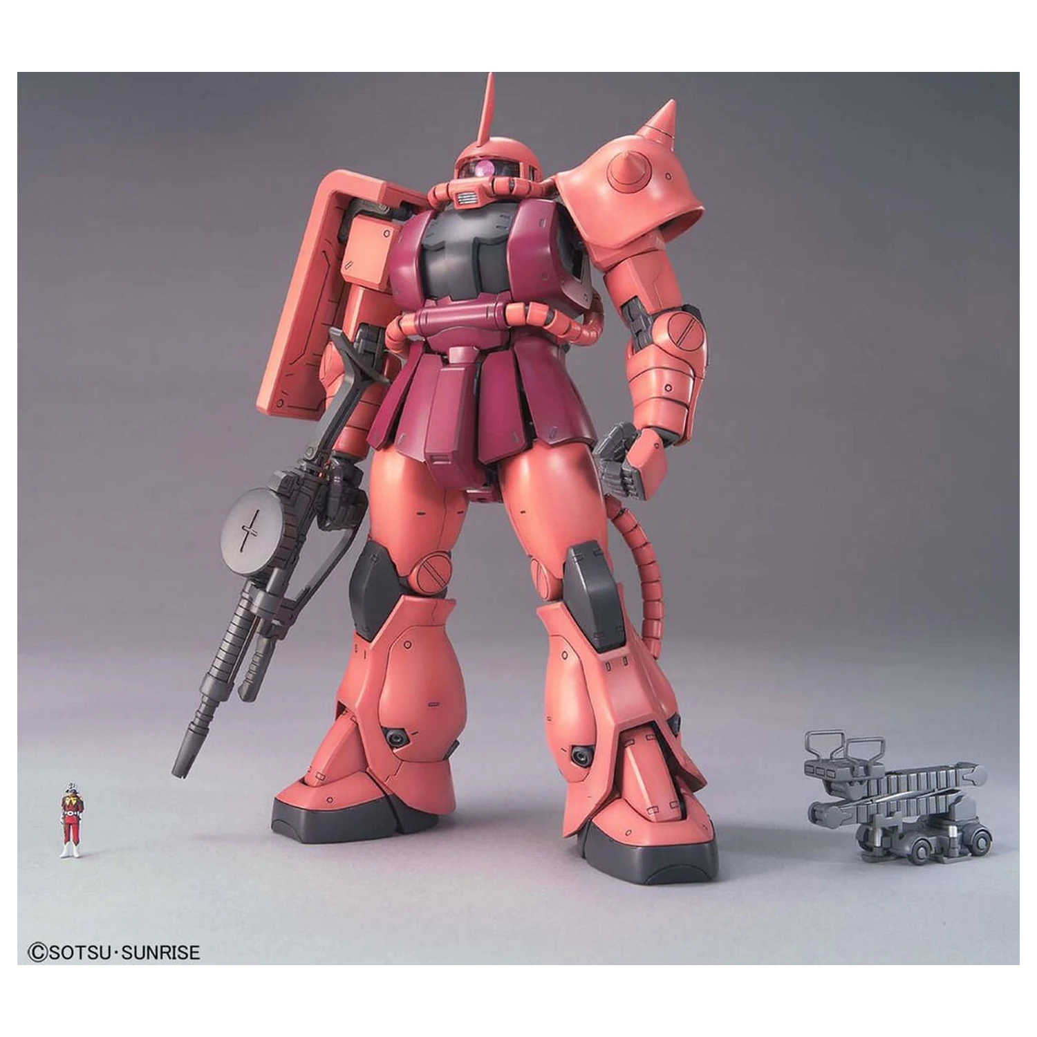 Gundam MS-06S Zaku II Char Aznable Custom Ver. 2.0 Súprava modelu mobilného obleku MG 1/100 produktová fotografia
