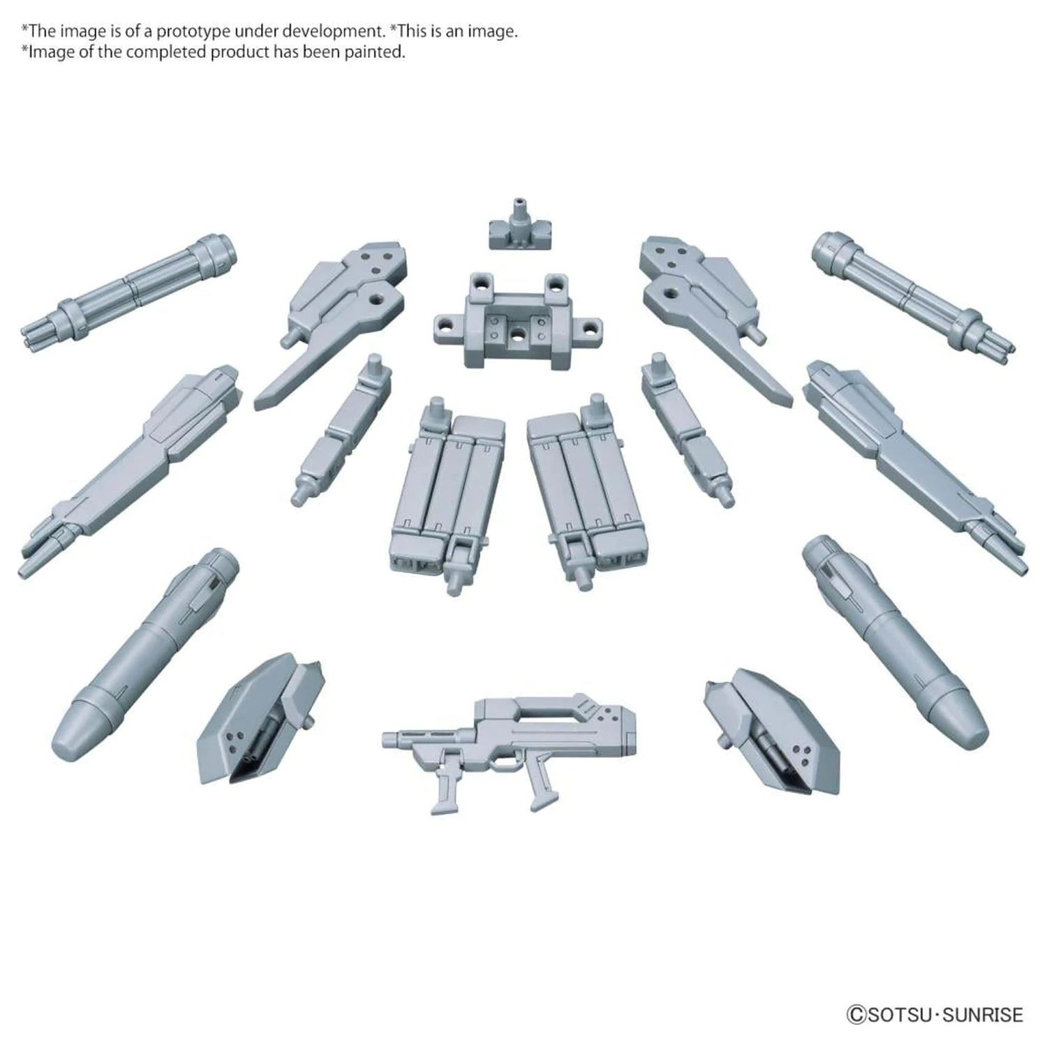 Gundam Option Parts Set Gunpla 07 (Powered Arms Powereder) Model Kit produktová fotografia