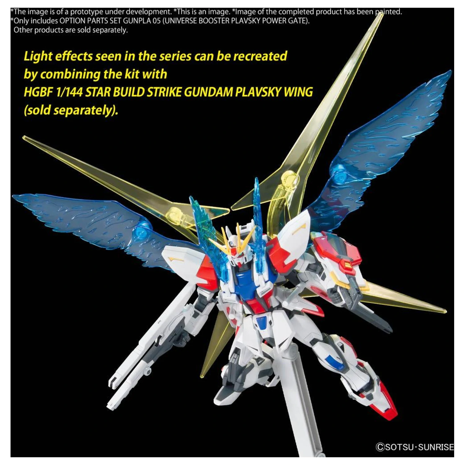Gundam Option Parts Set Gunpla 05 (Universe Booster) Model Kit produktová fotografia