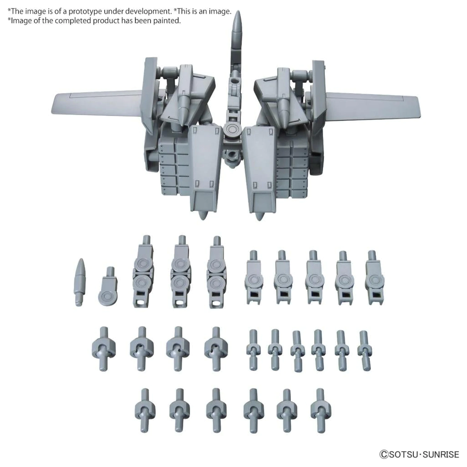 GUNDAM Sada voliteľných dielov Gunpla 08 (Ballden Arm Arms) Model Kit produktová fotografia