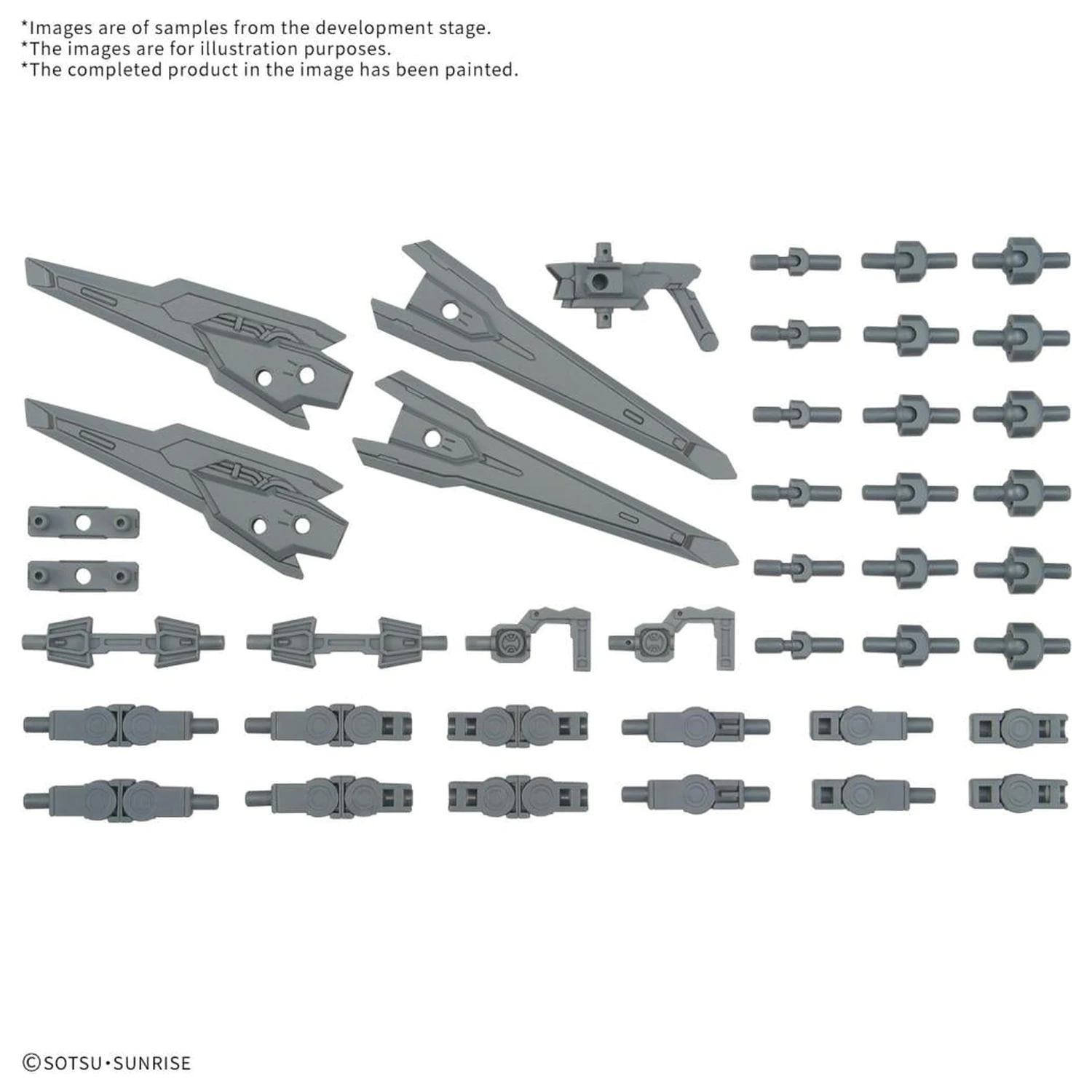 Gundam Option Parts Set Gunpla 17 (Binder Gun) Model Kit produktová fotografia