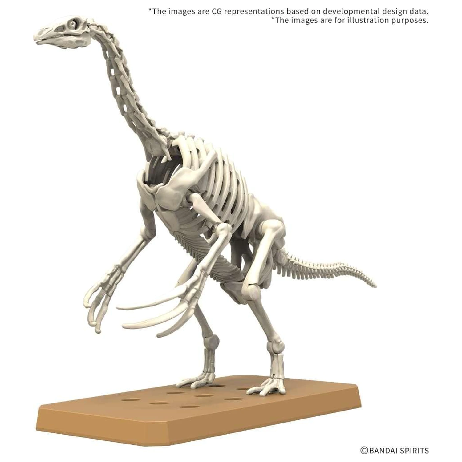 Gundam Plannosaurus Therizinosaurus modelová stavebnica produktová fotografia
