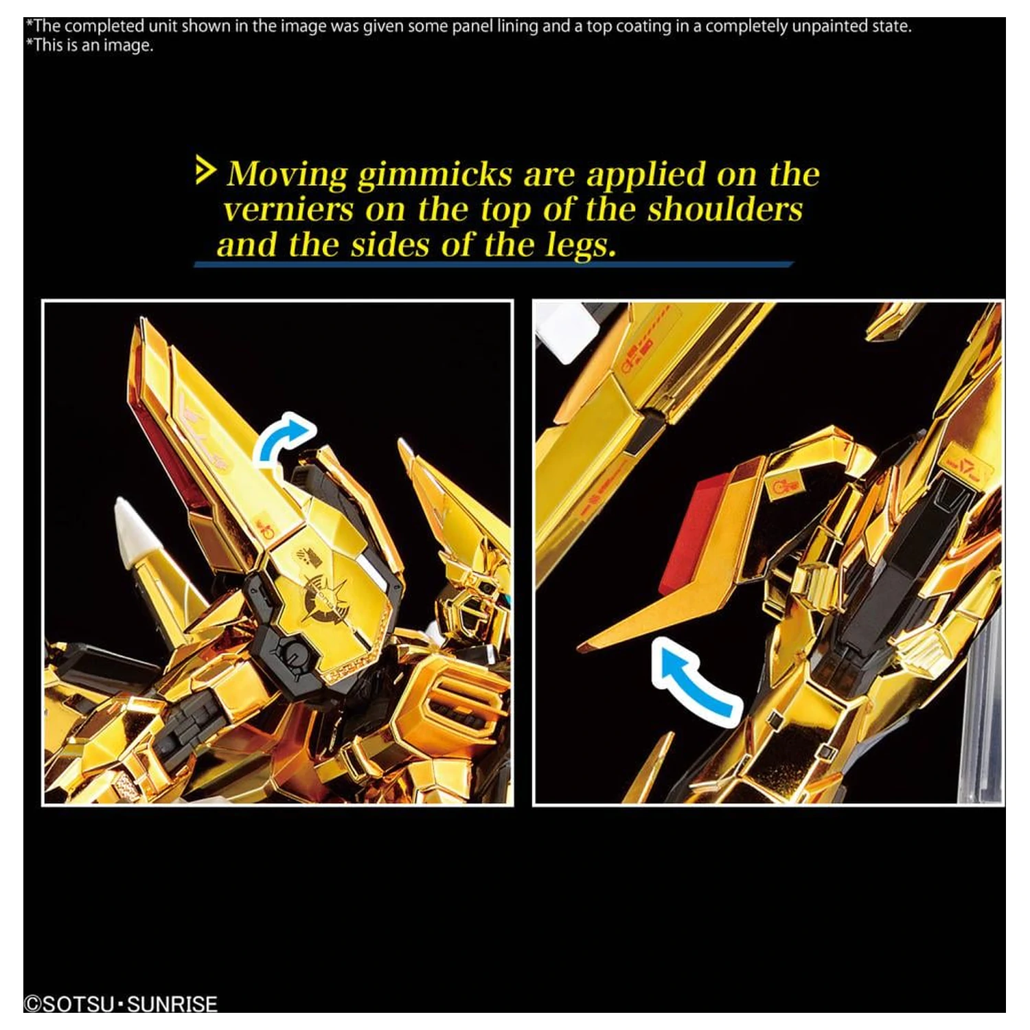 Gundam RG 1/144 Akatsuki Gundam Oowashi Unit stavebnica modelu produktová fotografia