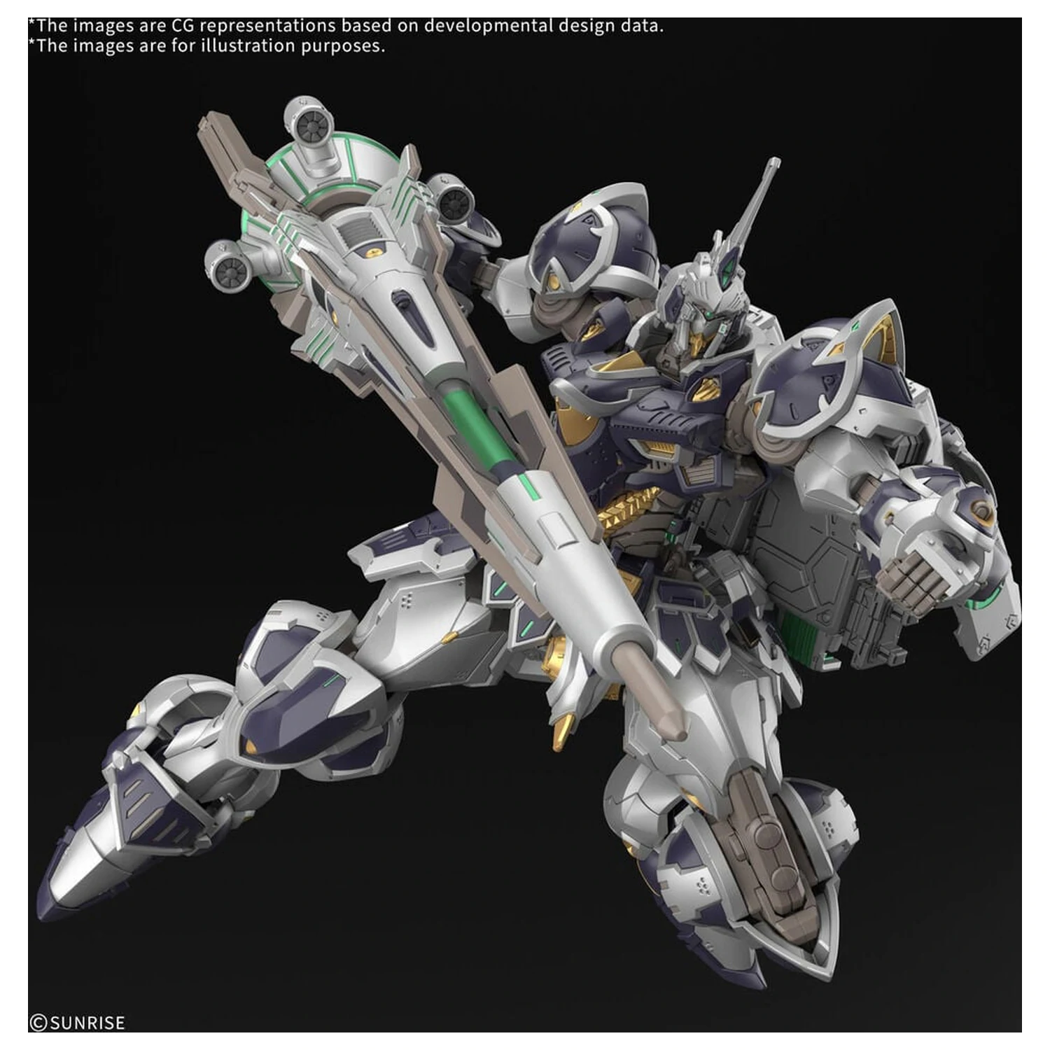 Gundam Rogue Orbit TRA122E B Calice HG plastikový model figúrky v mierke 1/144 produktová fotografia