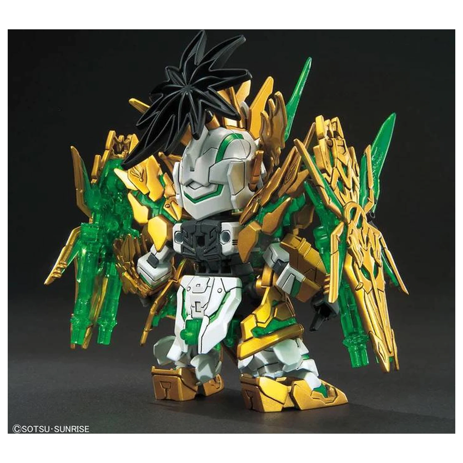 Gundam SD Sangoku Long Xian Liu Bei Unicorn Gundam Model Kit produktová fotografia